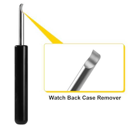 4 PCS Professional Watch Back Removal Tool，Pry Back Case Opener， Battery Replacement Set, Watch Repair Kits