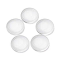 Craftdady 200Pcs Transparent Clear Glass Cabochons 15.5-16mm Flat Back Half Round Dome Tiles for Photo Pendant Jewelry Craft Making - color: Transparent Clear, size: 16mm Round