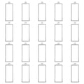Oubaka Open Bezels for Resin Jewelry Making,50pcs Open Back Bezel Pendants Open Frame Pendant Geometric Hollow Frame Pendant for Pressed Flower,DIY Resin Earrings Necklace(White K) - color: White K;Rectangle;Style A