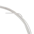 Adabele 5 Feet Authentic Sterling Silver Jewelry Wire Dead Soft Round Beading Wire (0.8mm/20 Gauge) Hypoallergenic Nickel Free for DIY Craft Jewelry Making SS281-0.8 - size: 0.8mm (20 gauge), style: Sterling silver