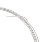 Adabele 10 Feet Authentic Sterling Silver Jewelry Wire Dead Soft Round Beading Wire (0.7mm/21 Gauge) Hypoallergenic Nickel Free for DIY Craft Jewelry Making SS281-0.7 - size: 0.7mm (21 gauge)