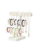 Bracelet Holder Stand,Bracelet Organizer Display for Selling,Bangle Organizer for Women,Watch Storage Holder for Men,Jewelry Business Supplies (Style 2 （Beige 3 Tier ）) - style: Style 2 （Beige 3 Tier ）