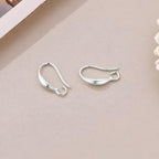 Silver Earring Hooks, 230PCS Hypoallergenic Earring Findings for Jewelry Making Fish Hooks for DIY Bulk Pack - color: Silver-Simple Earring Hooks