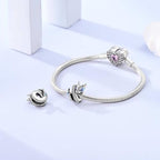 LAZA 925 Sterling Silver Charm for Bracelet Necklace Dangle Love Mom Butterfly Party Charm Beads Pendants DIY Jewelry for Women - color: Flying Dragon
