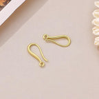 230PCS Earring Findings for Jewelry Making, 14K Gold Plated Earring Hooks ypoallergenic Fish Hooks for DIY Bulk Pack - color: 14K Gold-Thin Earring Hooks
