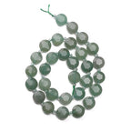 BEADIA Natural Faceted Green Aventurine Rondelle Disk Stone Beads 10x5mm 37cm for DIY Chain Jewelry Making - color: Green Aventurine