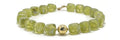 Colorful Beaded Choker Necklace for Women Boho Large Square Acrylic Beaded Necklace Adjustable Surfer Beach Strand Necklces Summer Jewelry Accessories - color: Green