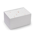 Oirlv Premium White Leather Stackable Jewelry Tray Ring Holder Organizer Showcase Ring Earring Display - color: White, size: Ring Tray