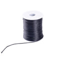 Markcain 2mm x 110 Yards Black Nylon Cord, Beading Thread for Bracelets, Necklaces and Wind Chime Crafts - size: Black