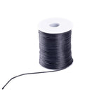 Markcain 2mm x 110 Yards Black Nylon Cord, Beading Thread for Bracelets, Necklaces and Wind Chime Crafts - size: Black