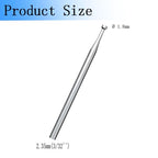 6 Pcs 1.8mm Round Cup Burr - 3/32'' Shank Wire Rounder Bits Jewelry Burs for Lapidary Making - color: 6 Pcs 1.8mm Round Cup Burs