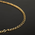 UMAOKANG 32.8 Feet Gold Chains for Jewelry Making, 316 Stainless Steel Extender Chain Links for Necklace Bracelet Making with 10pcs Lobster Clasps and 30pcs Jump Rings - color: Gold Twist