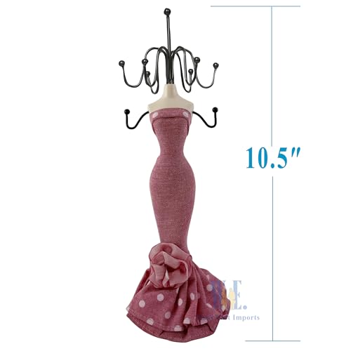 2 PCS Set Jewlery Display Shoe Ring Holder - Mannequin Necklace Display Bracelet Orgaziner (Or) - color: Or