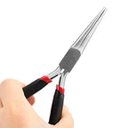 JOIKIT 10 Pack 6 Inch Extra Long Needle Nose Pliers, Mini Precision Needle Nose Pliers Set Repair Tool for Wire Wrapping, DIY Crafts, Electronic Repair