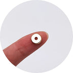 INSPIRELLE 100pcs Heishi Beads 8mm Long-Lasting Disc Brass Rondelle Spacer Beads Pale Gold Plated Flat Round Shape Jewelry Metal Spacers for Bracelet Necklace Jewelry Making - color: Pale Gold, size: 8mm
