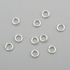 HDSupplies 100 Pieces - 304 Silver Tone Stainless Steel Jump Rings - 3mm - 24 Gauge (0.5mm Thickness) - color: Silver Tone Stainless Steel, size: 3mm / 0.5mm Thick / 24 Gauge