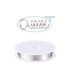 9.84FT 0.8mm Silver Copper Wire Tarnish Resistant 20 Gauge Metal Craft Art Wire for Jewelry Making Beading - color: Silver, size: 20 Gauge