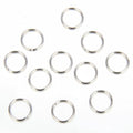200pcs Adabele 304 Grade Surgical Stainless Steel 6mm (0.24 Inch) Small Open Jump Rings O Connector (0.7mm/21 Gauge) for Craft Jewelry Making SJF83-6 - size: 6mm Ring (0.7mm wire gauge)