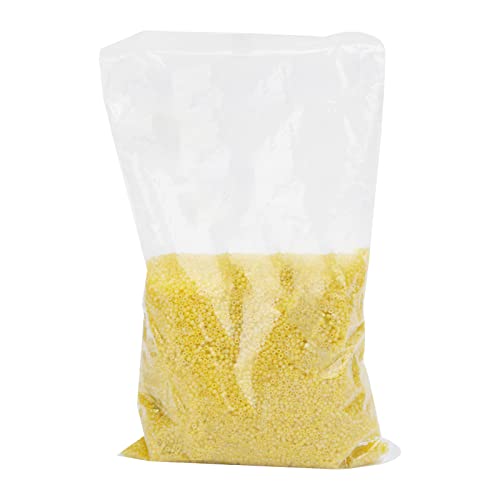 Matte Round Glass Beads 2mm, Durable Frosted Beading for DIY Jewelry Making, Craft Accessories Necklace Bracelet Supplies with 450g Bulk Pack for Kids Adults Artisans (Yellow Color 4) - color: yellow color 4