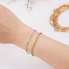 KYUNHOO 16.4 Feet Hollow Heart Chain Links on Roll Gold Plated Stainless Steel Chains Bulk for Jewelry Making with Lobster Clasps Jump Rings Jewelry Connectors - color: Heart Gold