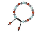 Amazing Gemstone Creativity Manifestation Bracelet - Clear Quartz Amazonite Carnelian Set for Men Women Healing Calming Anxiety Stress Relief Gifts Pulseras Para Hombres Mujer Stocking Stuffers - color: Creativity
