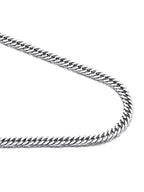 Bandmax Cuban Link Necklace for Men, Stainless Steel Chain, 5/7/10/13.5mm - color: a. 5mm Stainless, size: 20 inch