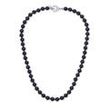 GAVU Hand-knotted Men's Beaded Necklace, Crystal Necklace for Men - color: Onyx, size: 20"