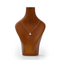 Solid Wood Jewelry Bust Necklace Display Showcase Jewelry Necklace Stand Display Holder(H9.76) - color: H2