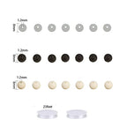 600PCS 8mm White Glass Round Beads Bulk-Imitative Jade Beads-Bracelet Loose Beads for Jewelry Making Earring, Necklaces, and DIY Crafts - size: 8mm White