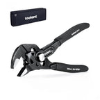 toolant 5-Inch Pocket Adjustable Plier Wrench, Zinc Phosphate CR-V Steel with Smooth Parallel Jaws and Pouch – Compact Portable Wrench for Plumbing, Nuts, Auto & Home Repairs - size: 5inch