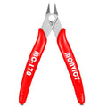 MONVICT 5 Inch Micro Wire Cutters, Flush Cutters with Ultra Sharp Cutting Edge & Opening Spring Precision Small Side Cutting Pliers Tools Perfect for Crafts Wires 3D Printer Electrical & Cut Needs - color: 5"- Pack 1