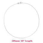 selizo 30 Pack Chain Necklace Bulk Jewelry Making Chains Silver Plated Necklace Chains for Necklace Jewelry Making, 1.2 mm (20 Inches) - size: 20 Inches