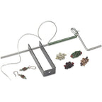 Artistic Wire Coiling Gizmo Econo Winder, 2 rods, 3.0 mm / 0.12 in and 2.0 mm / 0.08 in