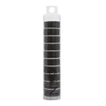 The Beadsmith Nymo Thread – 10-Pack Black Color – Size D, .30mm Diameter, 64 Yard/58.5 Meter Spool – Made of Nylon – Bead Embroidery & Weaving, Off Loom & Loom Work and DIY Craft Projects - size: Size D, 64 Yards, style: Black