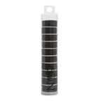 The Beadsmith Nymo Thread – 10-Pack Black Color – Size D, .30mm Diameter, 64 Yard/58.5 Meter Spool – Made of Nylon – Bead Embroidery & Weaving, Off Loom & Loom Work and DIY Craft Projects - size: Size D, 64 Yards, style: Black