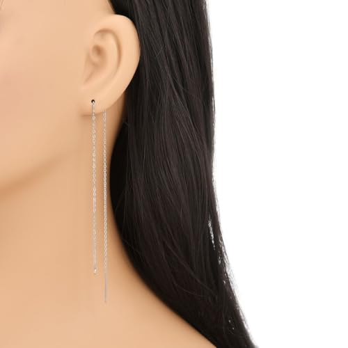 20pcs Adabele 316 Grade Surgical Stainless Steel Hypoallergenic 18.5mm Round Hoop Huggie Earring Hooks Open Ring (Strong 2.5mm Wire Gauge) Earrings Jewelry Making SEF13 - size: 18.5mm huggie (2.5mm wire gauge)