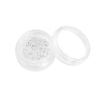 BEADIA Silver Plated Triangle Spacer Beads 3x3mm 50pcs for Jewelry Making Findings Non Tarnish - color: Silver, size: 3x3mm Triangle