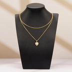 10PCS 18 Inches Adjustable 18K Gold Plated Necklaces Bulk Small Box Necklace Chain for Women - color: Gold Box