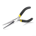 SPEEDWOX Needle Nose Pliers Wire Looping Pliers 6 Inches Mini Pliers with Anti-slip Handles Smooth Tapered Jaws for Hard to Reach Narrow Areas for Jewelry Making Repairing Beading Work Hobby - size: Needle Nose Pliers
