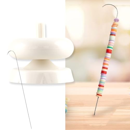 Beading Tool Set with Big Eye Needle Unique Bead Crafting Helper with User Friendly Needle for Fun Art Projects At Homes Portable Beading Device