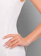 Miabella 925 Sterling Silver or 18K Gold Plated Diamond-Cut Adjustable Bolo 2.5mm Bead Ball Bracelet for Women, Made in Italy - color: rose-gold-plated-silver