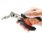 The Beadsmith Ergonomic End Cutter Tool – 5 inches (127mm) – Comfortable Ergonomic Grip, Double-Leaf Springs & Polished Steel Head – Extra-Fine Tips Precision to Medium Level Work - style: End Cutter