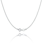 Jewlpire 925 Sterling Silver Chain Necklace Chain for Women 1.1mm Cable Chains Necklace Upgraded Spring-Ring Clasp - Thin & Sturdy Women's Chains Necklaces 14 16 18 20 22 24 Inch - color: 925 Sterling Silver, size: 22 Inch