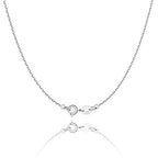 Jewlpire 925 Sterling Silver Chain Necklace Chain for Women 1.1mm Cable Chains Necklace Upgraded Spring-Ring Clasp - Thin & Sturdy Women's Chains Necklaces 14 16 18 20 22 24 Inch - color: 925 Sterling Silver, size: 18 Inch