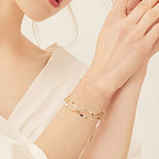 FASHEWELRY Golden Bow Connector Charms Bulk, Christmas Bowknot Link Charms, Infinity Links Geometric Hollow Bezel Pendants for Earring Bracelet Necklace Keychains Jewelry Making - color: Light Gold-Oval