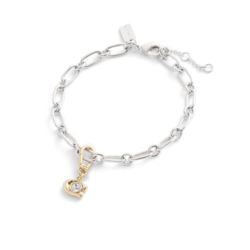 COACH Women's Collectible Signature Jewelry Charm - color: C Stone Crystal/Gold
