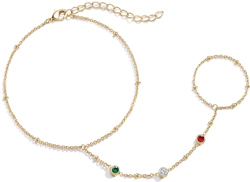 Gold Bracelets Set for Women Stack, Chunky Thick Bracelets Stack for Women Trendy, Simple Dainty Thin Gold Plated Cuff Stackable Bracelets With Beaded Cuban Paperclip Snake Rope Bangle Hand Chain Jewelry - style: Style 12-gold