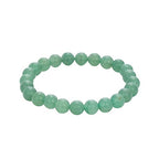 Crystal Vibe 8mm Beaded Bracelets For Women Men - Healing Crystal Bracelet - Adjustable Size - color: Aventurine