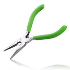 Long Fine Needle Nose Pliers with Cutter, Teeth, Chain Nose Pliers for Jewelry Making & Repair - style: Long Nose Pliers Thin