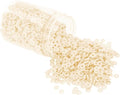 Mandala Crafts Cream Heishi Beads 4mm – 6000 Flat Polymer Disc Clay Beads for Adult Jewelry Making Spacer Beads, Bracelets, Necklaces, and Earrings - color: Cream, size: 4mm 6000 PCs